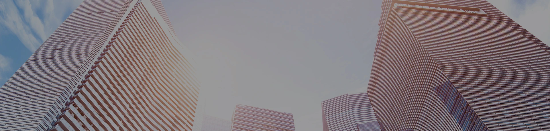 现代建筑幕墙仰视