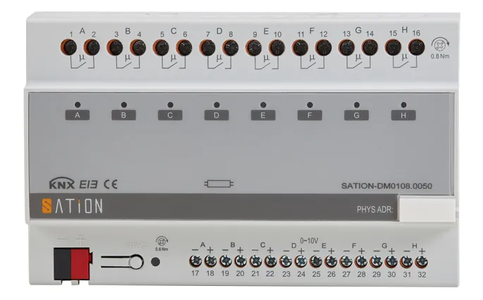 6路 8路 0-10V 调光执行器